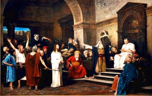 Jesus before Pilate