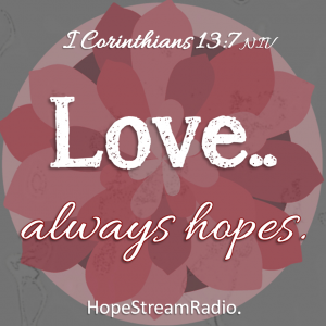 Love always hopes