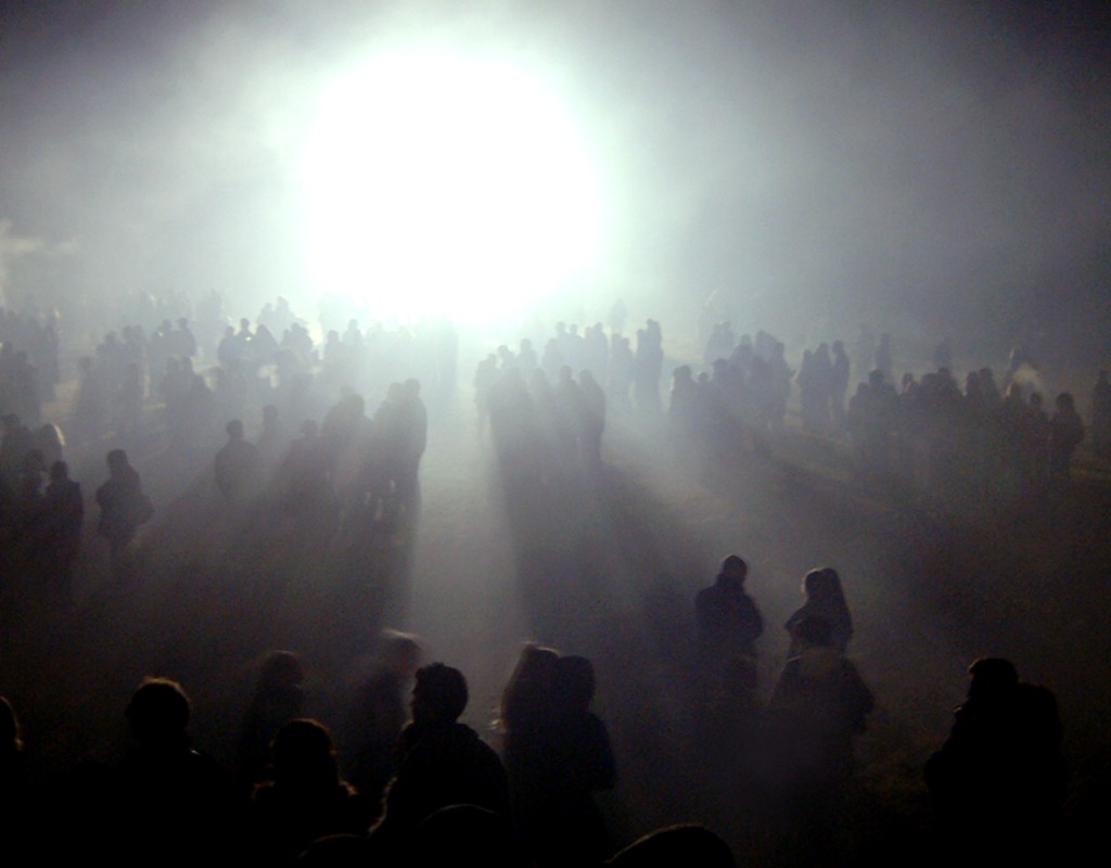 into the light