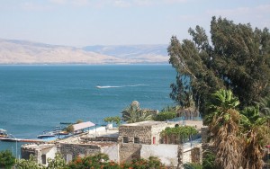 walk on water - sea of galilee