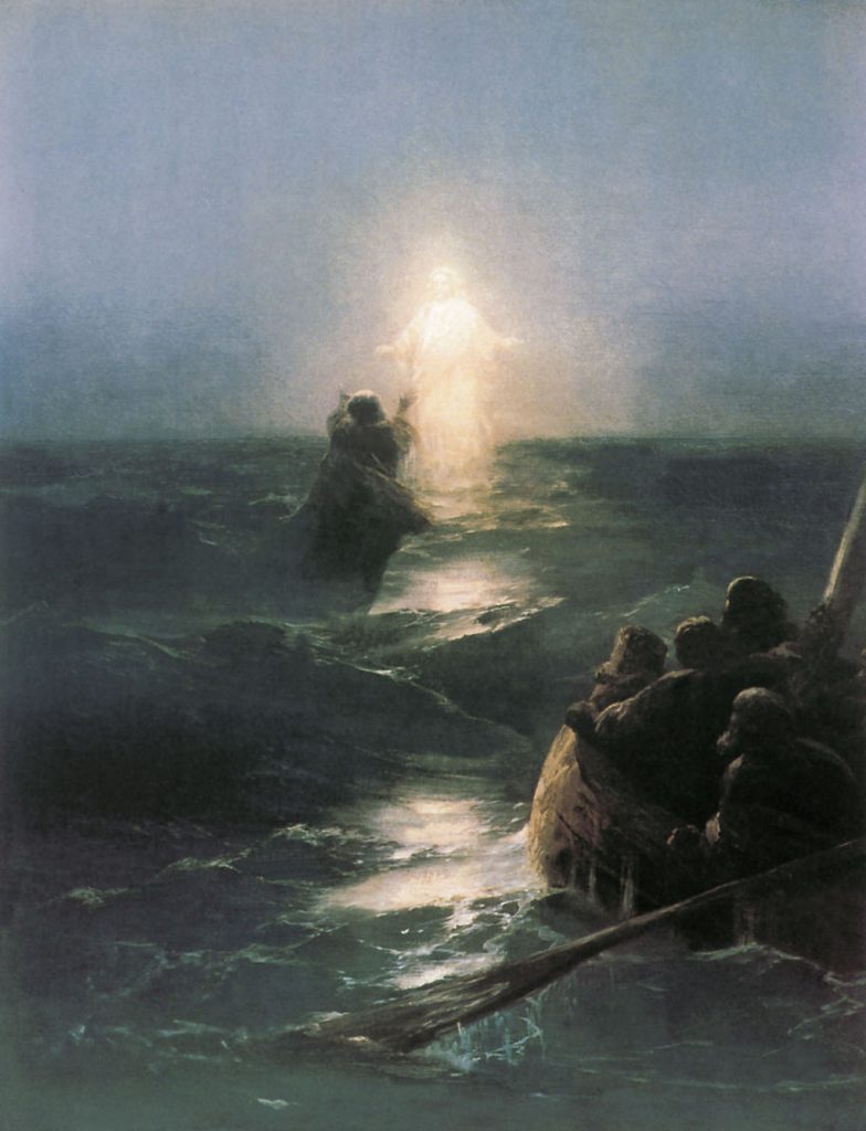 Jesus Walks On Water