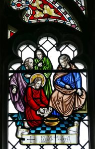 jesus washes feet