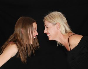 mother and daughter