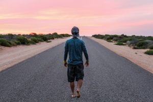 walking alone