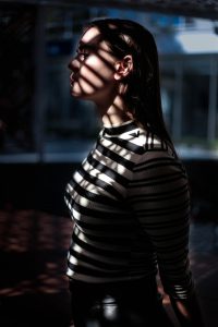 grieving mother