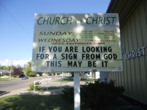 sign