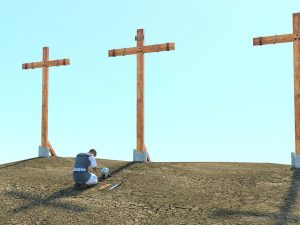 three crosses