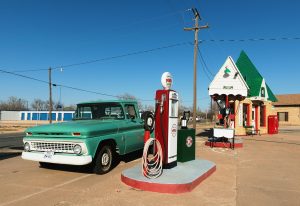 petrol stations