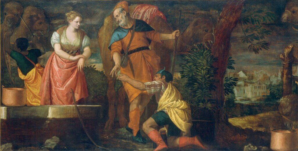 Rebekah and Eliezer