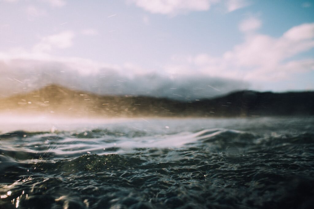 stormy sea