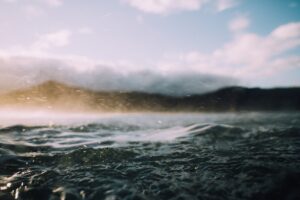 stormy sea