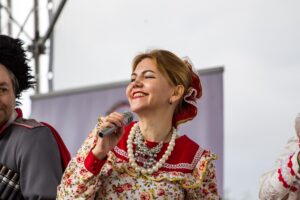 singing