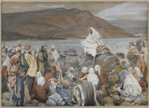 Jesus Teaching By the Sea