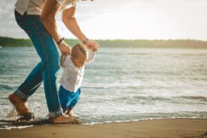 toddler walking