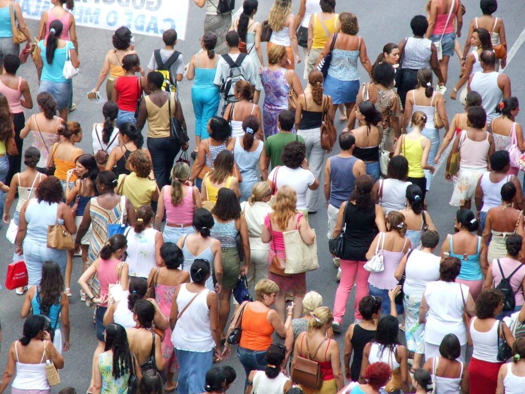 crowd