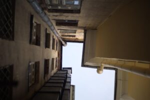 looking up