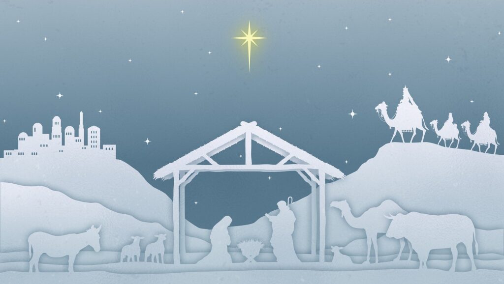 manger scene